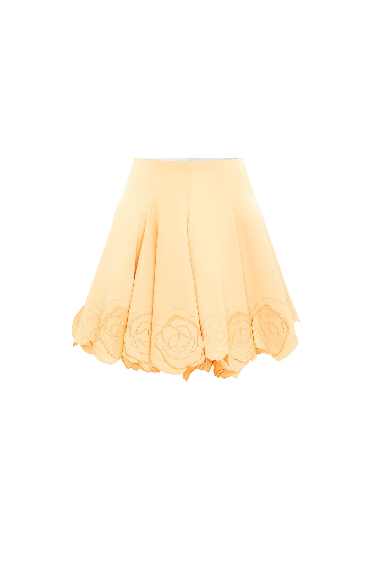 Leo Lin Kaity Appliqué Skirt