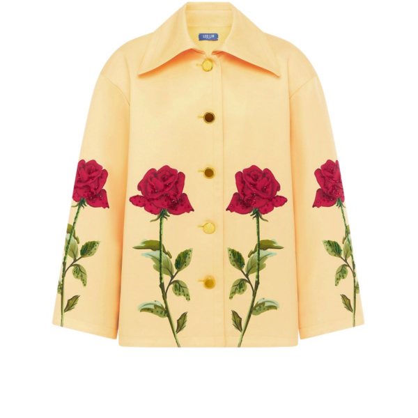 Leo Lin Yellow Jackets Premium embellished jacket