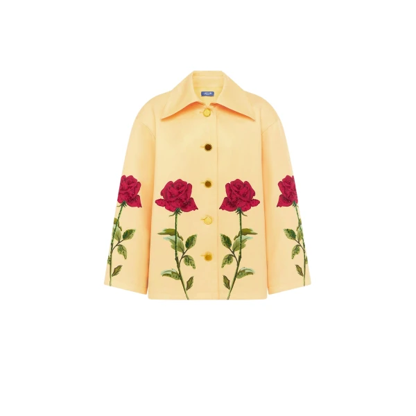 Leo Lin Yellow Jackets Premium embellished jacket