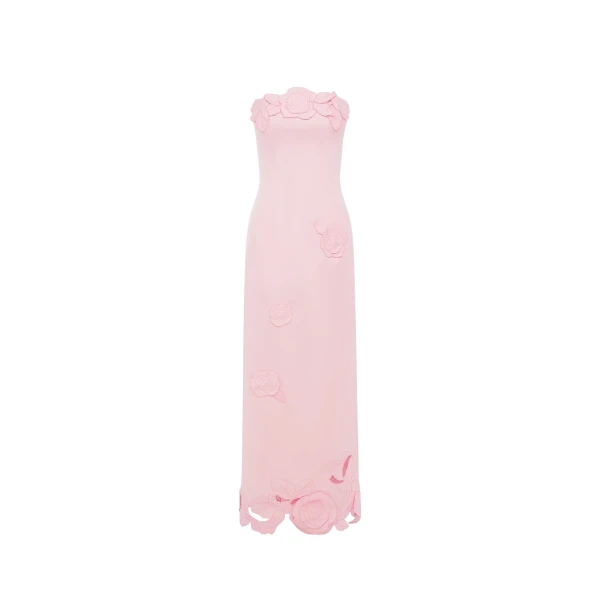 Leo Lin Pink Dresses Premium maxi dress