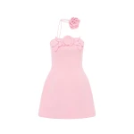 Leo Lin Pink Dresses Premium mini dress