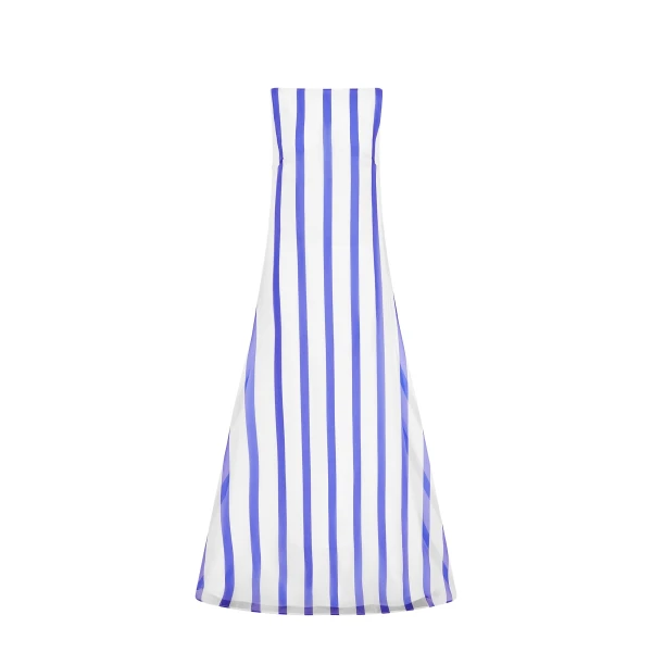 Leo Lin Blue Dresses Premium silk maxi dress