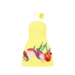 Leo Lin Yellow Dresses Who said veggies cant be fabulous? This is a vibrant