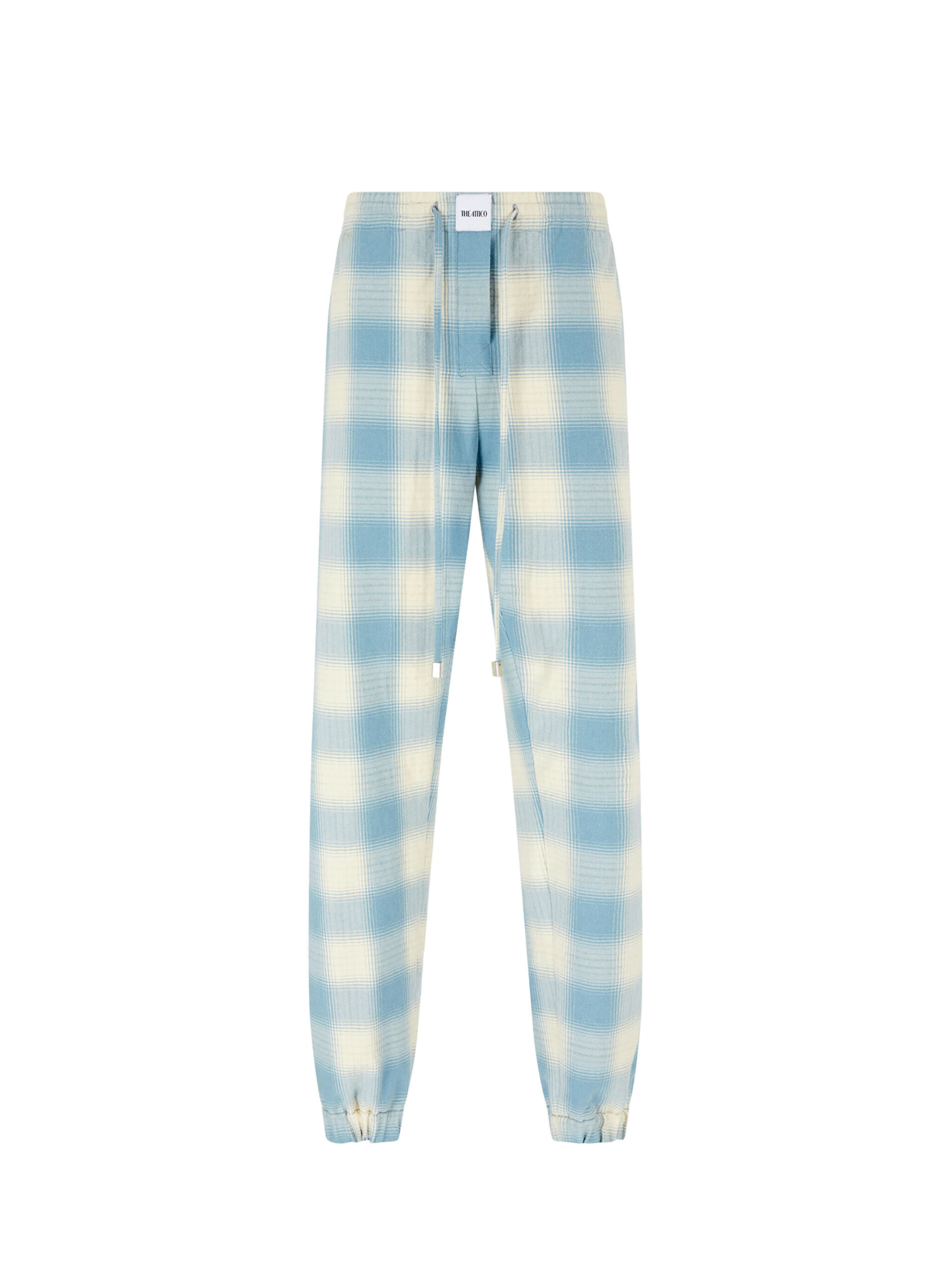 The Attico Light Blue And White Long Pant - The Attico Pants - Designed by Gilda Ambrosio & Giorgia Tordini - Shop at Coveti The Attico Light Blue And White Long Pant - The Attico Pants - Designed by Gilda Ambrosio & Giorgia Tordini - Shop at Coveti