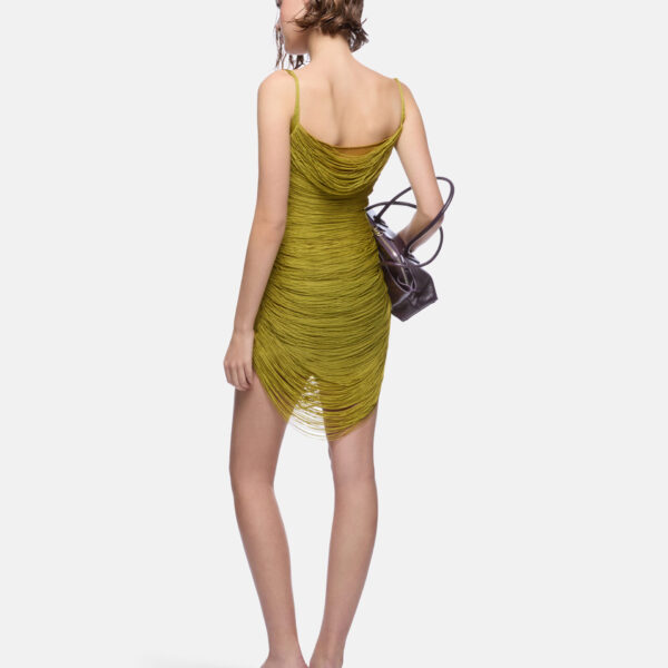 The Attico Light Green Mini Dress - The Attico Dresses - Designed by Gilda Ambrosio & Giorgia Tordini - Shop at Coveti
