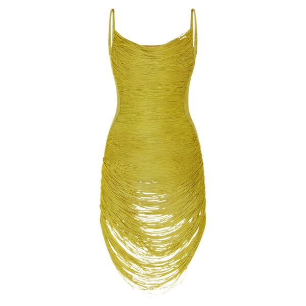 The Attico Light Green Mini Dress - The Attico Dresses - Designed by Gilda Ambrosio & Giorgia Tordini - Shop at Coveti