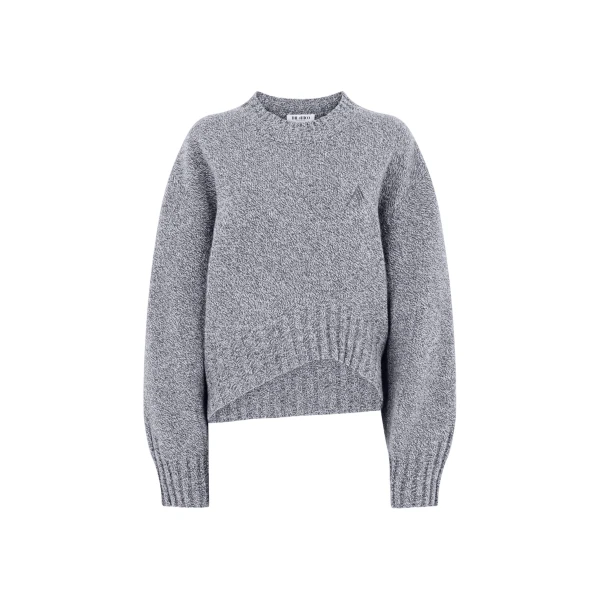 The Attico Light Grey Sweater, view 4