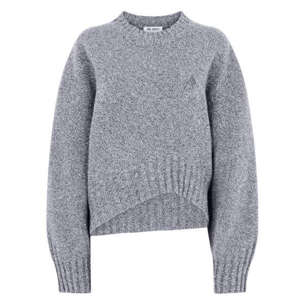 The Attico Light Grey Sweater - The Attico Knitwear - Designed by Gilda Ambrosio & Giorgia Tordini - Shop at Coveti