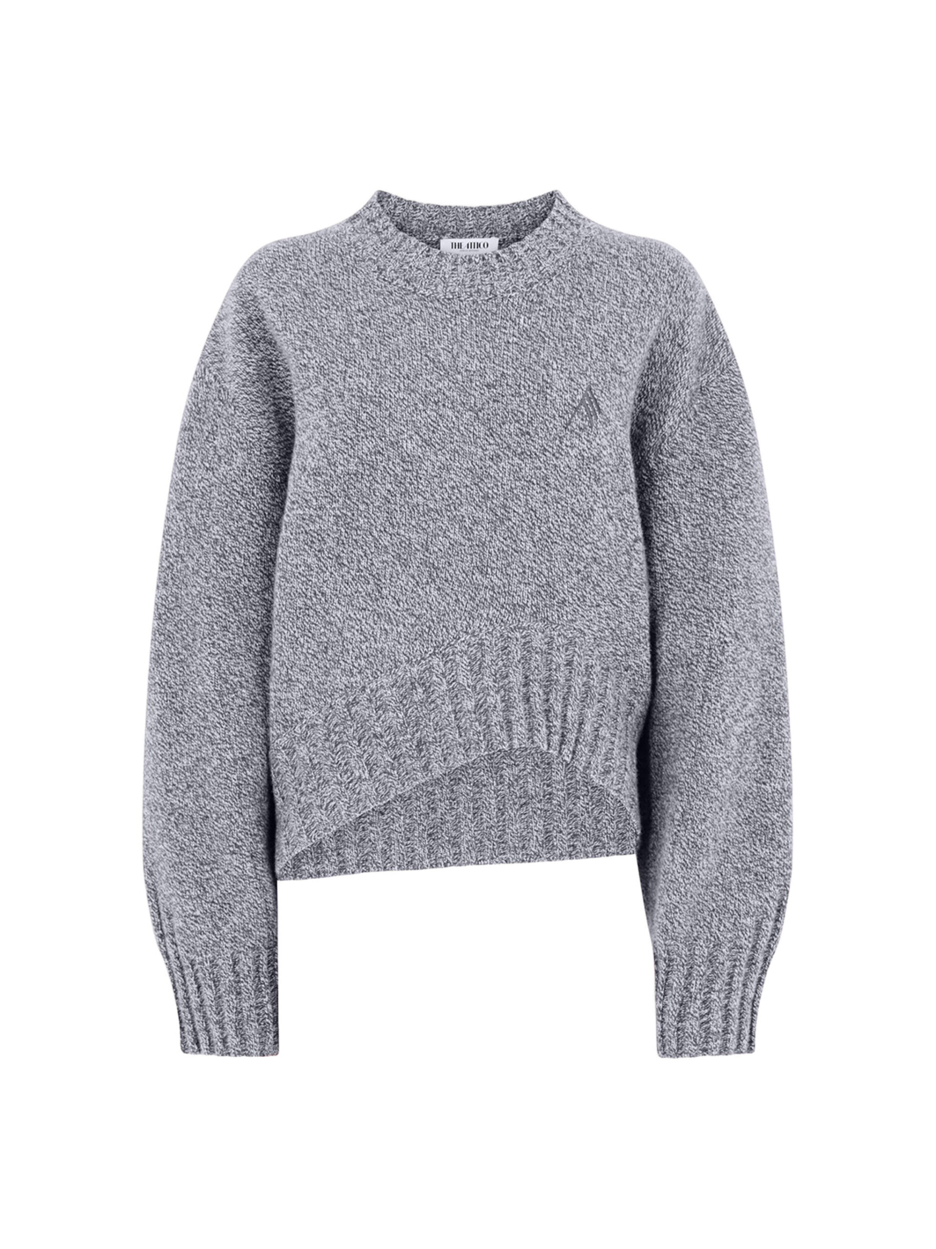 The Attico Light Grey Sweater - The Attico Knitwear - Designed by Gilda Ambrosio & Giorgia Tordini - Shop at Coveti The Attico Light Grey Sweater - The Attico Knitwear - Designed by Gilda Ambrosio & Giorgia Tordini - Shop at Coveti