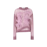 The Attico Light Mauve Sweater - The Attico Knitwear - Designed by Gilda Ambrosio & Giorgia Tordini - Shop at Coveti