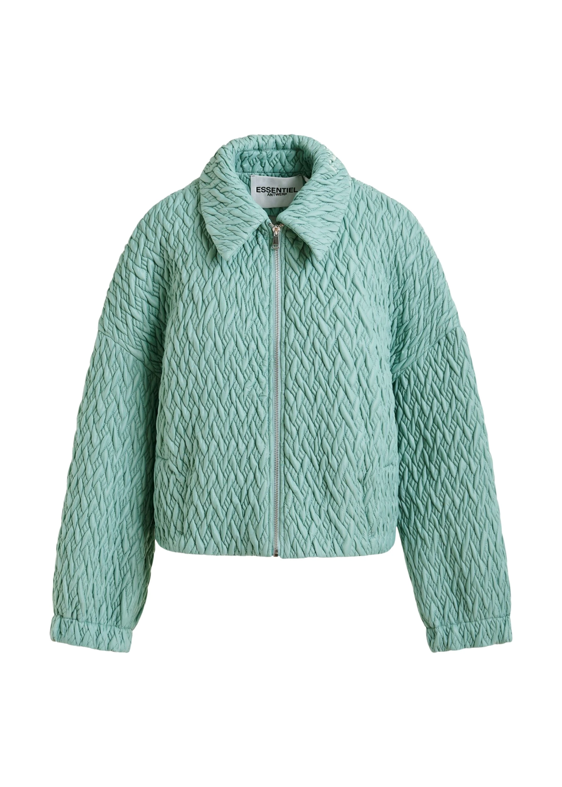 Light-blue-faux-leather-bomber-jacket-Essentiel-Antwerp-Jackets-scaled69317_nobg Essentiel Antwerp Light blue faux leather bomber jacket - Essentiel Antwerp Jackets - Colorful Belgian Design - Shop at Coveti