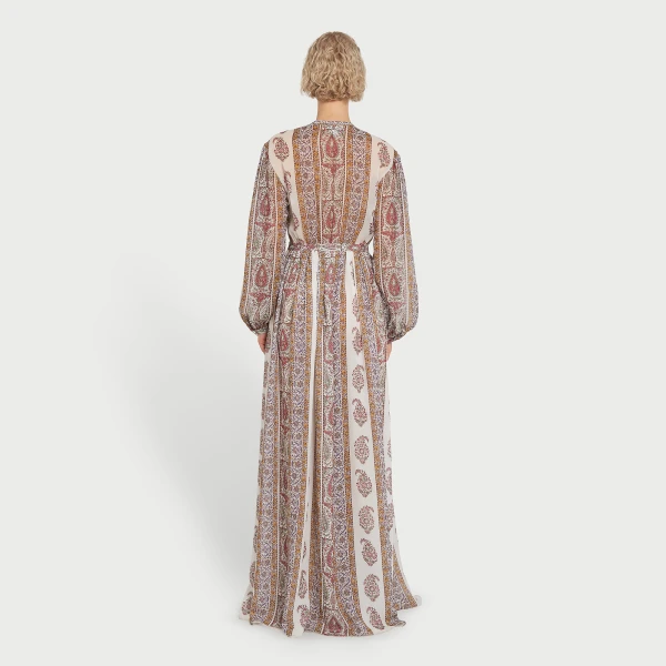 Giambattista Valli Long Paisley Silk Dress - Giambattista Valli Dresses - Romantic Couture - Shop at Coveti