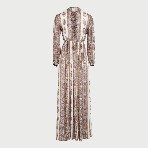 Giambattista Valli Long Paisley Silk Dress - Giambattista Valli Dresses - Romantic Couture - Shop at Coveti