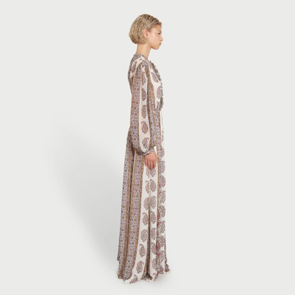 Giambattista Valli Long Paisley Silk Dress - Giambattista Valli Dresses - Romantic Couture - Shop at Coveti