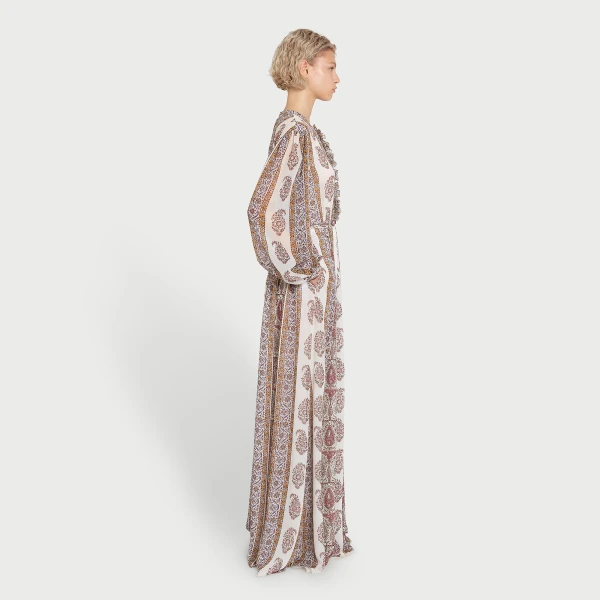 Giambattista Valli Long Paisley Silk Dress - Giambattista Valli Dresses - Romantic Couture - Shop at Coveti