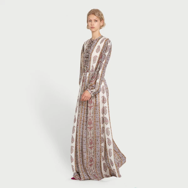 Giambattista Valli Long Paisley Silk Dress - Giambattista Valli Dresses - Romantic Couture - Shop at Coveti