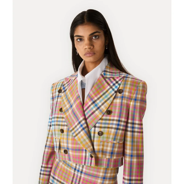 Vivienne Westwood Long Sleeve Cut Off Jacket - Vivienne Westwood Jackets - Punk Luxury - Shop at Coveti