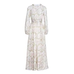 Giambattista Valli Long Wild Carnations Ivory Silk Dress - Giambattista Valli Dresses - Romantic Couture - Shop at Coveti
