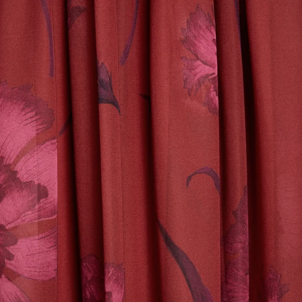 Giambattista Valli Macro Carnation Long Fitted Silk Dress - Giambattista Valli Dresses - Romantic Couture - Shop at Coveti