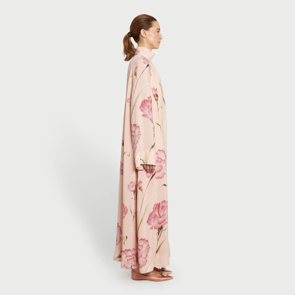 Giambattista Valli Macro Carnation Pink Kaftan Dress - Giambattista Valli Dresses - Romantic Couture - Shop at Coveti