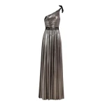 Giambattista Valli Maxi Asymmetrical Silver Liquid Jersey Dress - Giambattista Valli Dresses - Romantic Couture - Shop at Coveti
