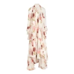 Giambattista Valli Maxi Pansies Creamy Silk Dress - Giambattista Valli Dresses - Romantic Couture - Shop at Coveti