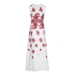 Giambattista Valli Midi Ruby Pansies Sequin Dress - Giambattista Valli Dresses - Romantic Couture - Shop at Coveti