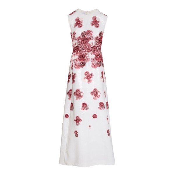 Giambattista Valli Midi Ruby Pansies Sequin Dress - Giambattista Valli Dresses - Romantic Couture - Shop at Coveti
