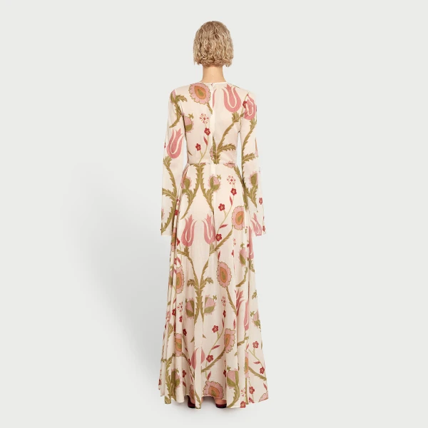 Giambattista Valli Midi Suzani Tribute Kaftan - Giambattista Valli Dresses - Romantic Couture - Shop at Coveti