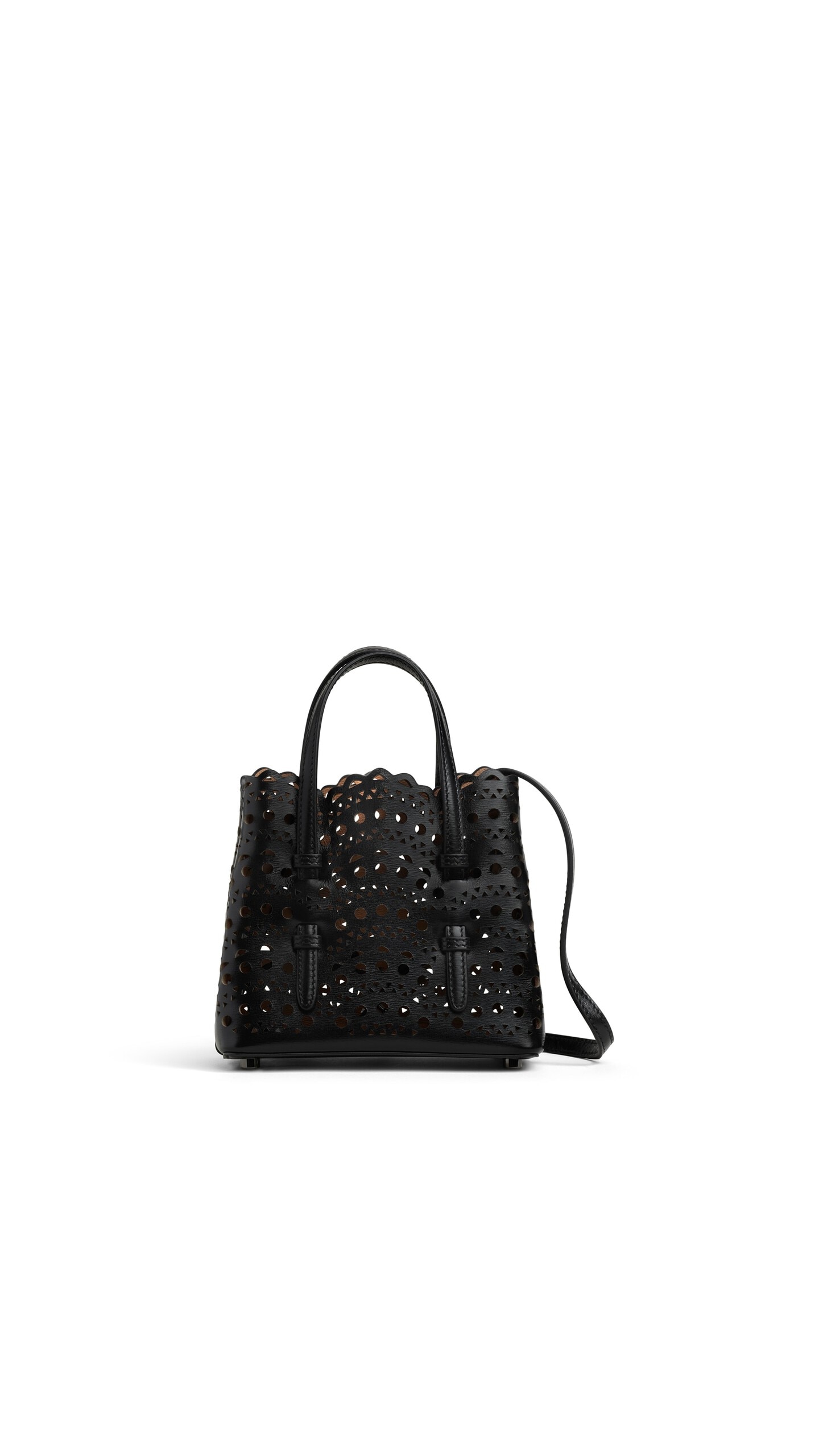Alaia Mina 16 Bag In Vienne Wave Calfskin
