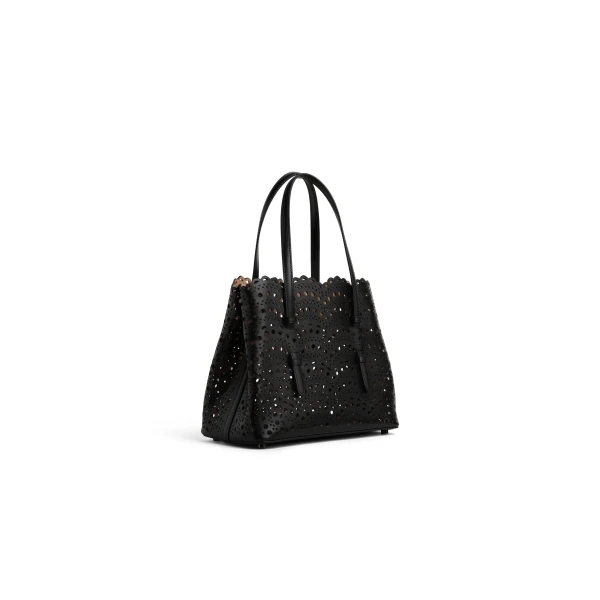 Alaïa Mina 25 Bag In Vienne Wave Calfskin - Alaia Bags - Laser Cut Luxury - Shop at Coveti