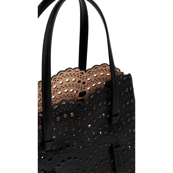 Alaïa Mina 25 Bag In Vienne Wave Calfskin - Alaia Bags - Laser Cut Luxury - Shop at Coveti