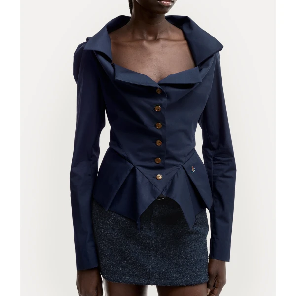 Vivienne Westwood Monday Shirt - Vivienne Westwood Tops - Punk Luxury - Shop at Coveti