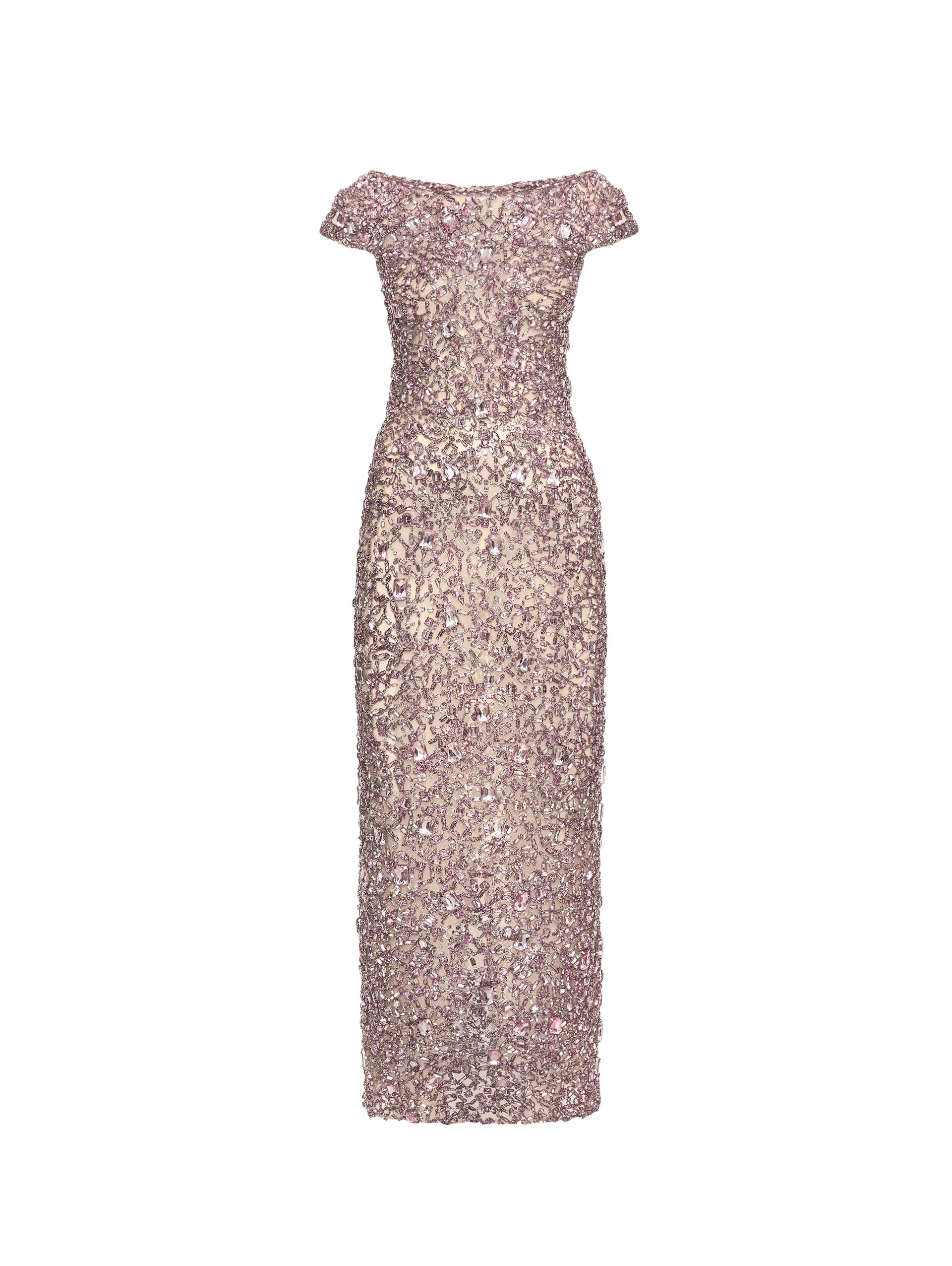 Mosaic-Crystal-Embroidered-Gown-Oscar-de-la-Renta-Dresses39541_nobg Oscar de la Renta Mosaic Crystal Embroidered Gown - Oscar de la Renta Dresses - American Couture - Shop at Coveti