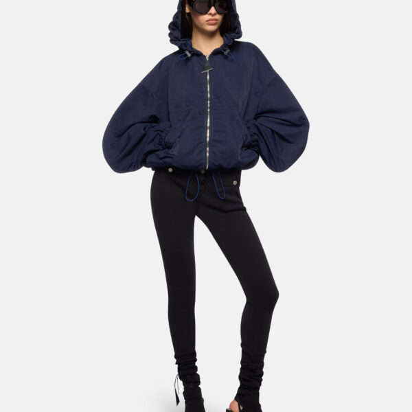 The Attico Navy Blue Bomber - The Attico Jackets - Designed by Gilda Ambrosio & Giorgia Tordini - Shop at Coveti