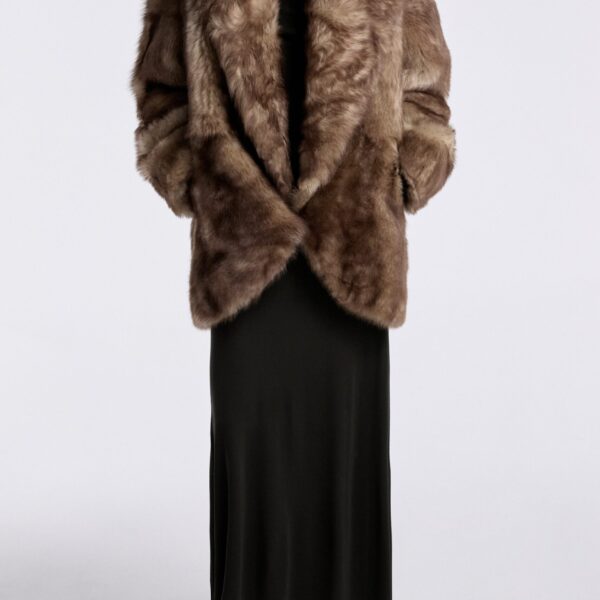 Nour Hammour Coats Color | Aurora Sumptuous Shearling Coat luxury leather Coats from Coveti