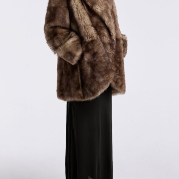 Nour Hammour Coats Color | Aurora Sumptuous Shearling Coat luxury leather Coats from Coveti