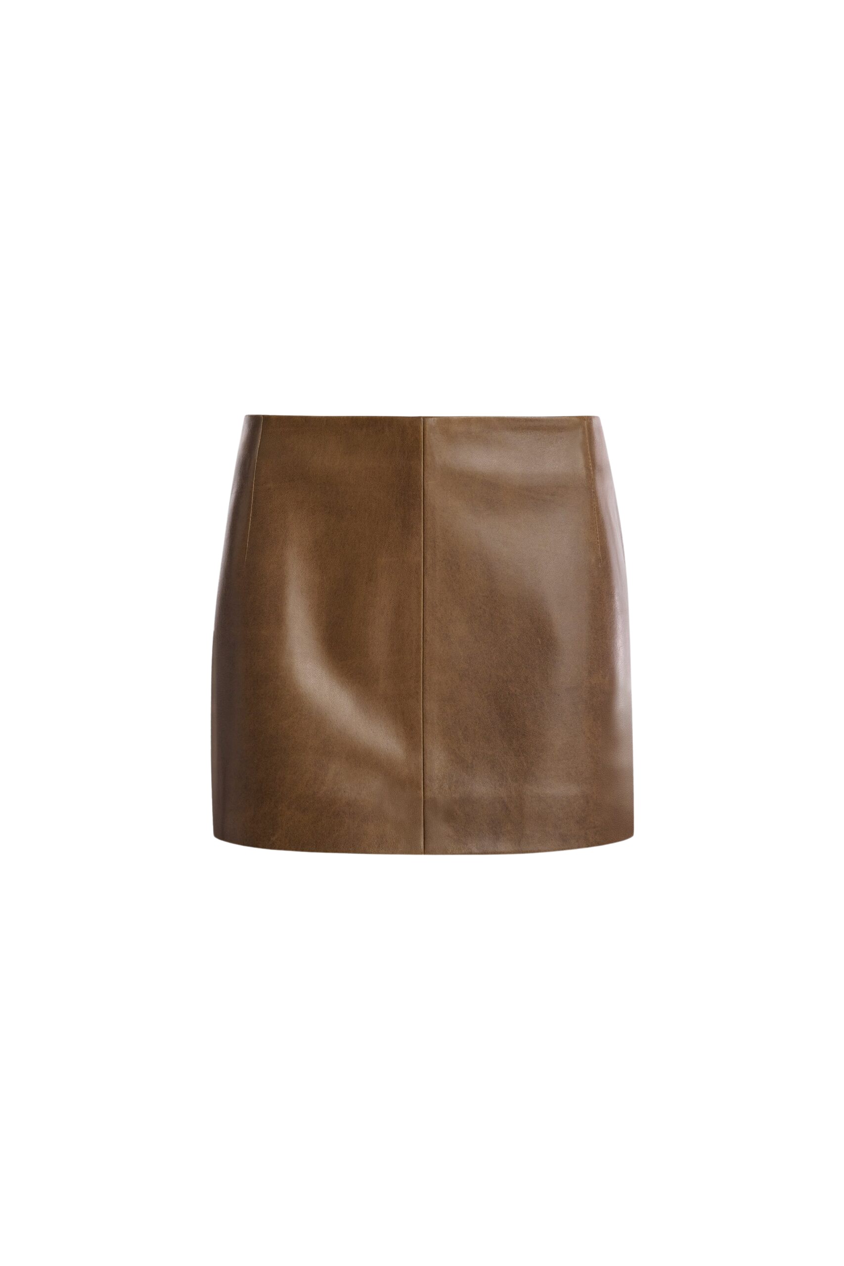Nour Hammour Avery Skirt Ultra Mini Leather Skirt
