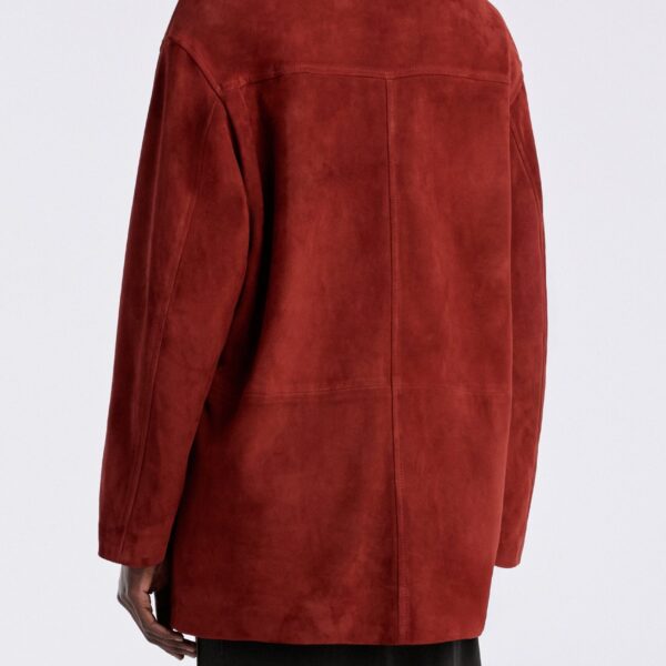Nour Hammour Jackets Color | Barn Modern Suede Jacket luxury leather Jackets from Coveti