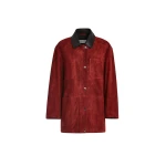 Nour Hammour Jackets Color | Barn Modern Suede Jacket luxury leather Jackets from Coveti