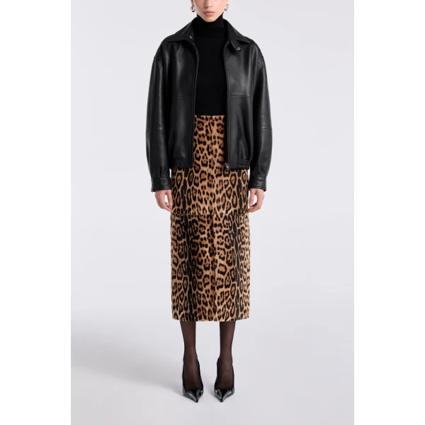 Nour Hammour Doran Refined Bomber Jacket, view 2