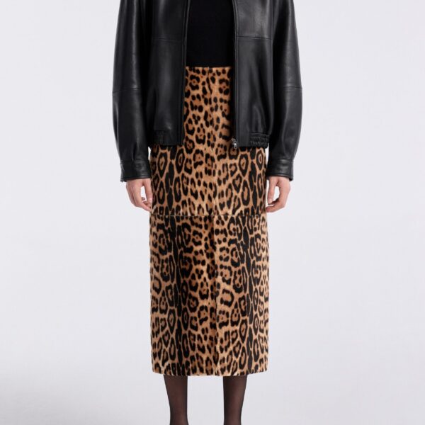 Nour Hammour Jackets Color | Doran Refined Bomber Jacket luxury leather Jackets from Coveti