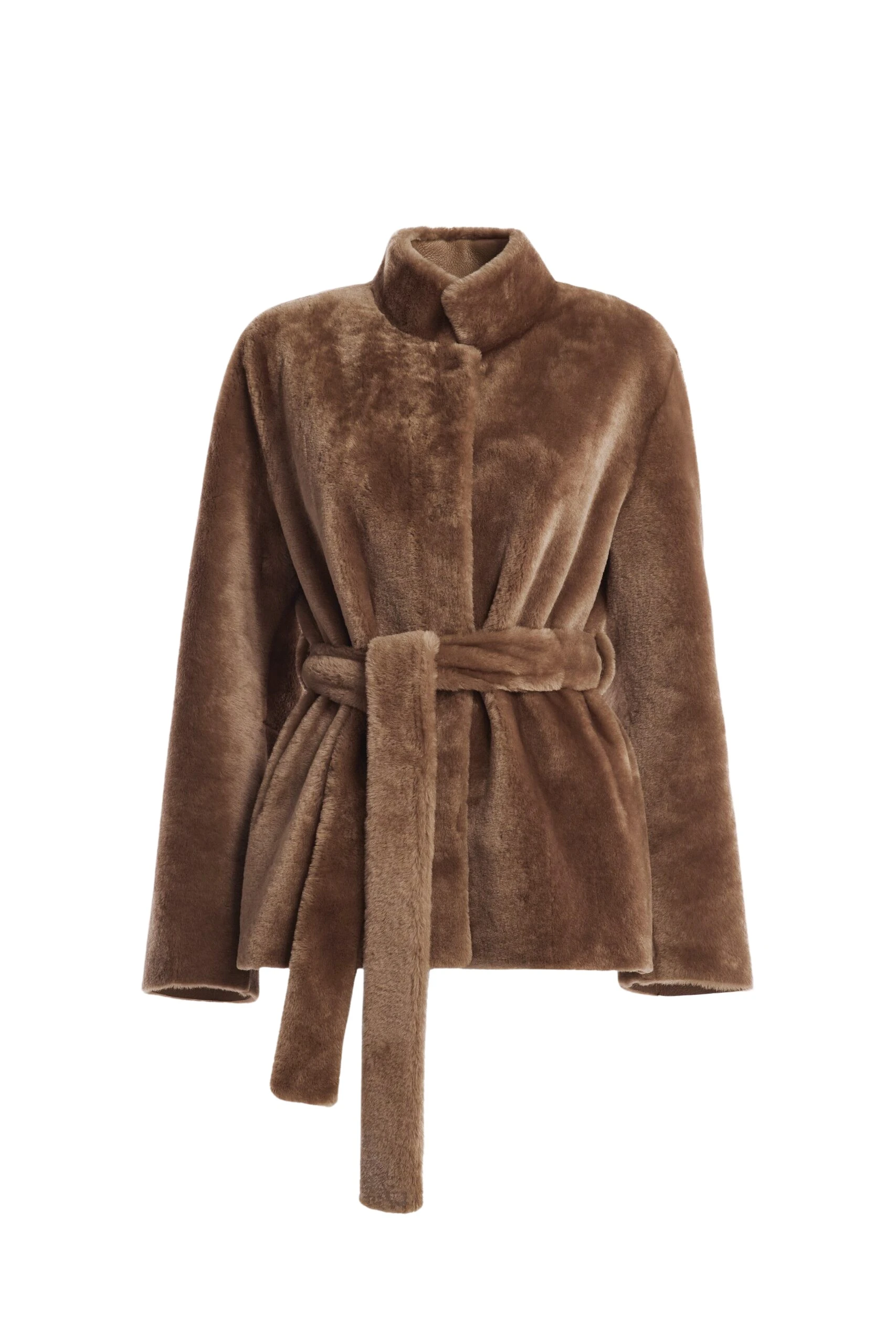 Nour-Hammour-Elsa-Merinos-Ladylike-Shearling-Coat-scaled47933_nobg Nour Hammour Coats Color | Elsa Merinos Ladylike Shearling Coat luxury leather Coats from Coveti