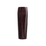 Nour Hammour Skirts Color | Elyse Croco Skirt Embossed Leather Skirt luxury leather Skirts from Coveti