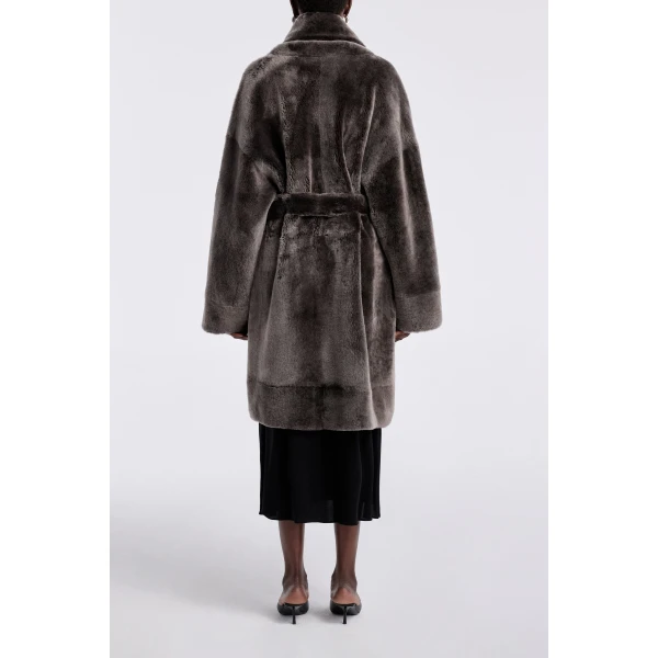 Nour Hammour Juno Luxurious Robe Coat, view 4