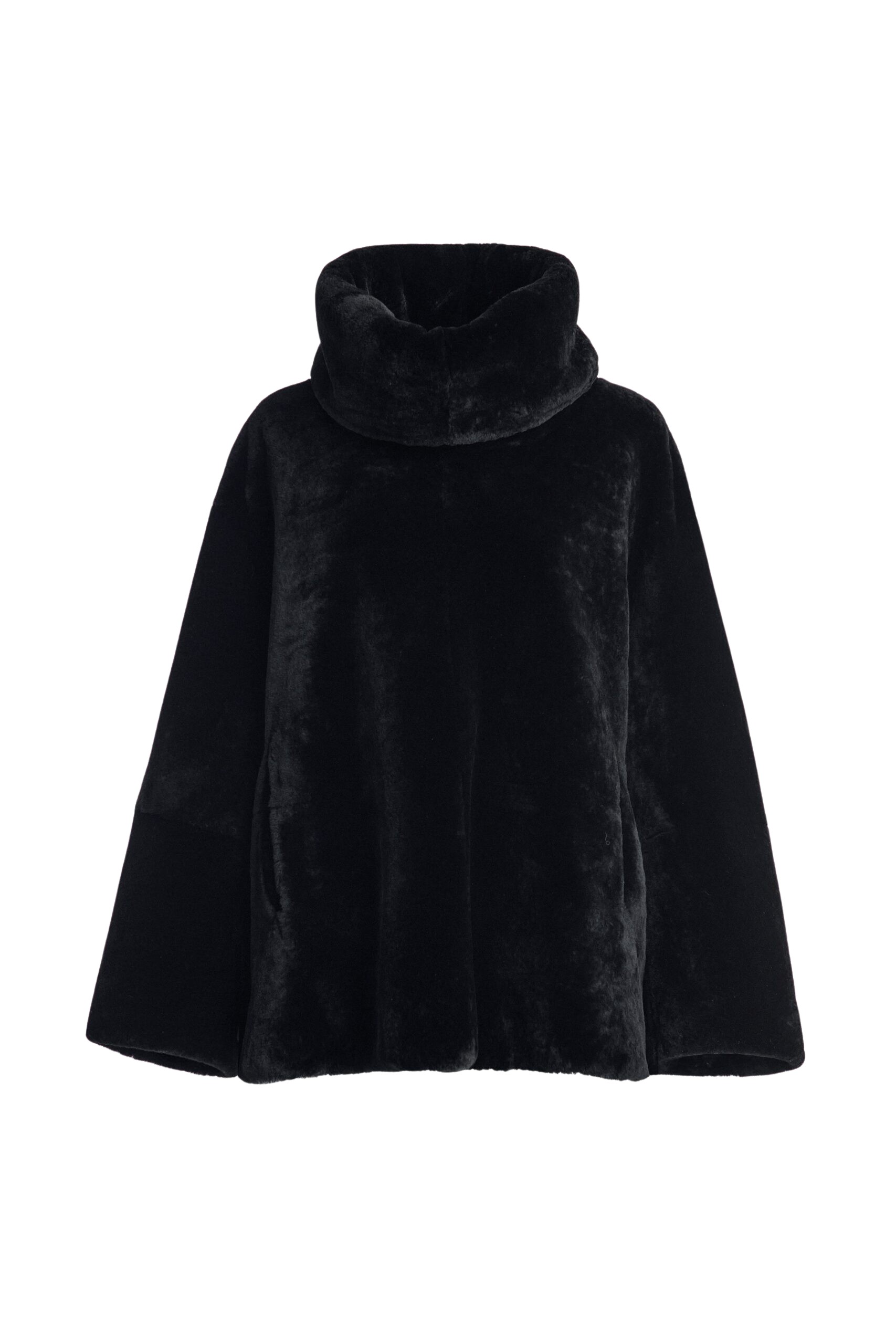 Nour Hammour Knitwear Color | Lodge Decadent Shearling Pull luxury leather Knitwear from Coveti
