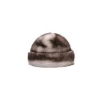 Nour Hammour Hats Color | Louve Toscana Shearling Hat luxury leather Hats from Coveti