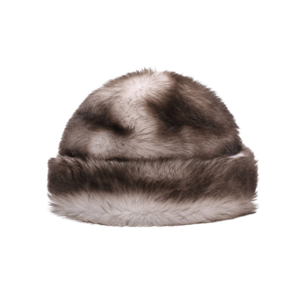 Nour Hammour Hats Color | Louve Toscana Shearling Hat luxury leather Hats from Coveti