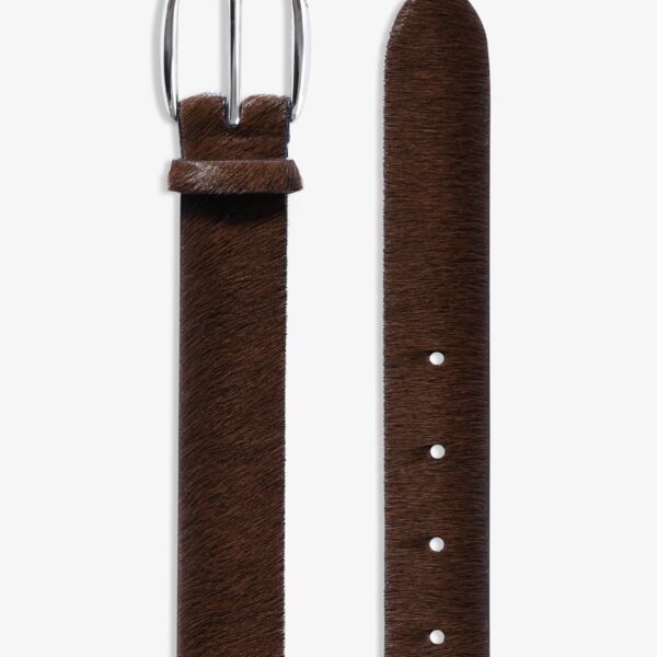 Nour Hammour Belts Color | Ponyhair Belt Refined Pony Belt luxury leather Belts from Coveti