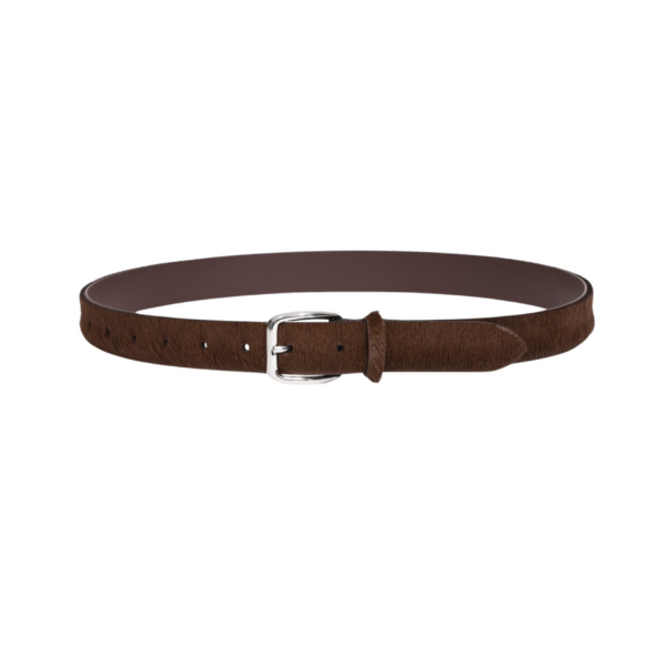 Nour Hammour Belts Color | Ponyhair Belt Refined Pony Belt luxury leather Belts from Coveti